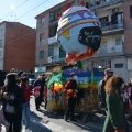 Il carro del globo al 40° Corteo di Carnevale di Scampia, domenica 27 febbraio 2022. <em>Ph Aniello Gentile.</em>