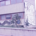 Liceo “Brunelleschi” di Afragola (Napoli), 1987 (particolare).