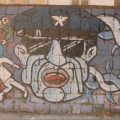 Mural al Quadrivio Arzano (Napoli), 1992. Vista parziale. Ph Archivio GRIDAS.