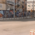 Mural al Quadrivio Arzano (Napoli), 1992. Vista parziale. Ph Archivio GRIDAS.