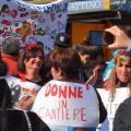 Le “Donne in Cantiere” al 37° Corteo di Carnevale di Scampia, domenica 3 marzo 2019. Ph. Aniello Gentile.