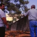 Gioia del Colle (Bari) - Asilo, 1997. Preparazione del muro.